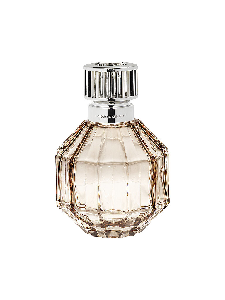 MAISON BERGER PARIS Lampe Berger Facette Nude + 250ml Duft Zarte Baumwollblüte beige